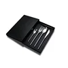 Besteck Silver Mirror Shiny Polished Hot Forged Handmade Round Handle Cutlery Set Stainless Steel Flatware For Hotel Wedding