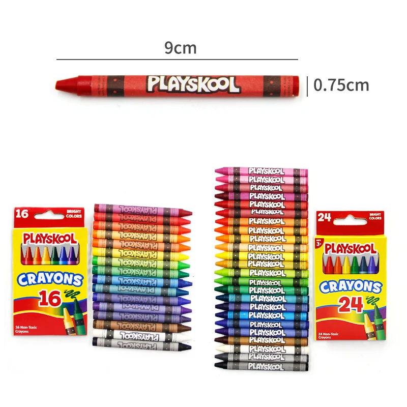 6 Crayons Washable Non Toxic Colors Crayon Set For Kids Buy Crayons