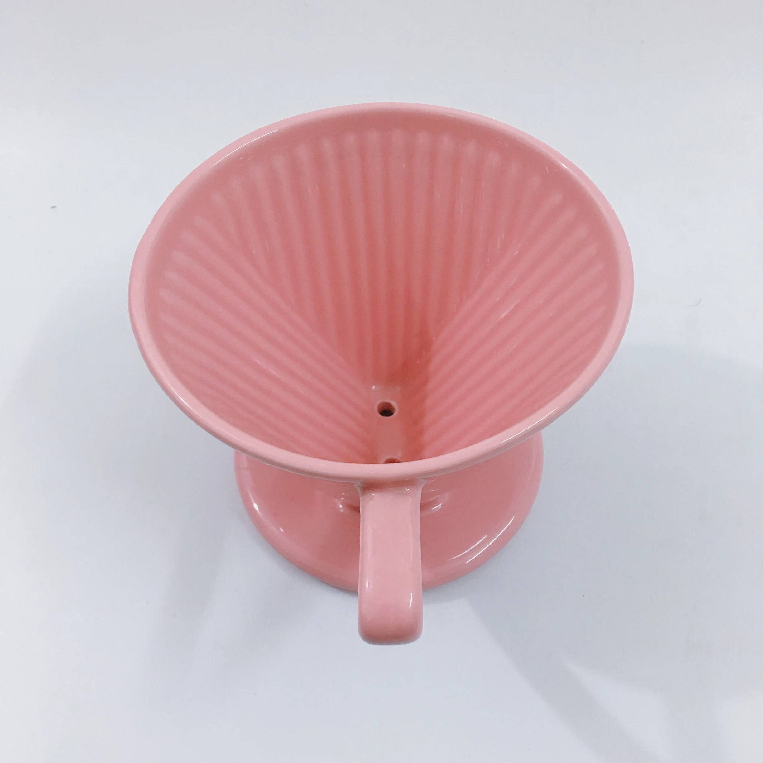 Ceramic Coffee Dripper With 2 Drip Holes For Home Office And Cafe