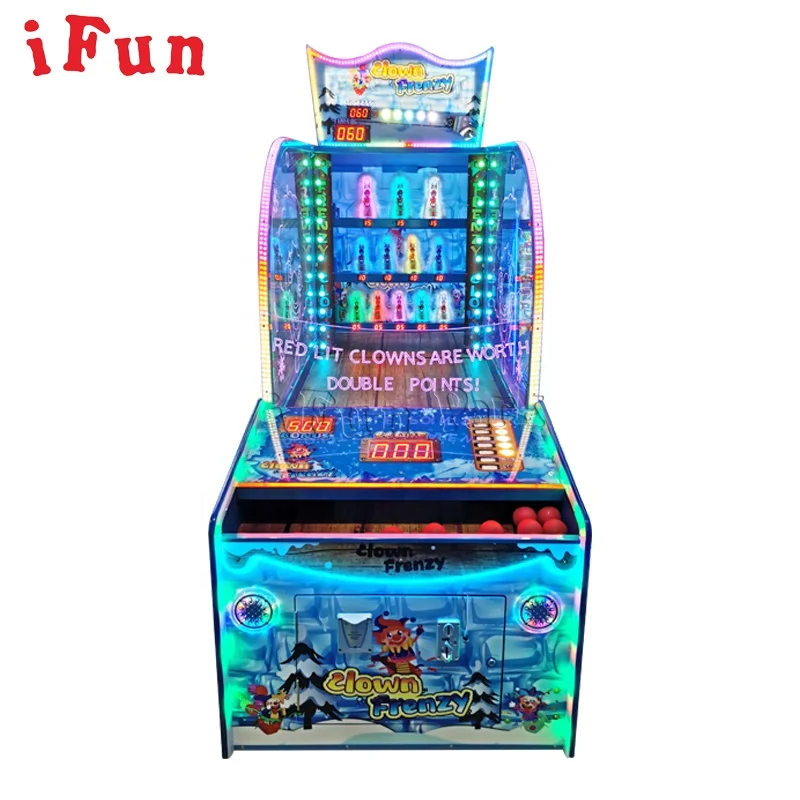 Direct Factory Sale Clown Frenzy Redemption Arcade Game Hit The Clown ...