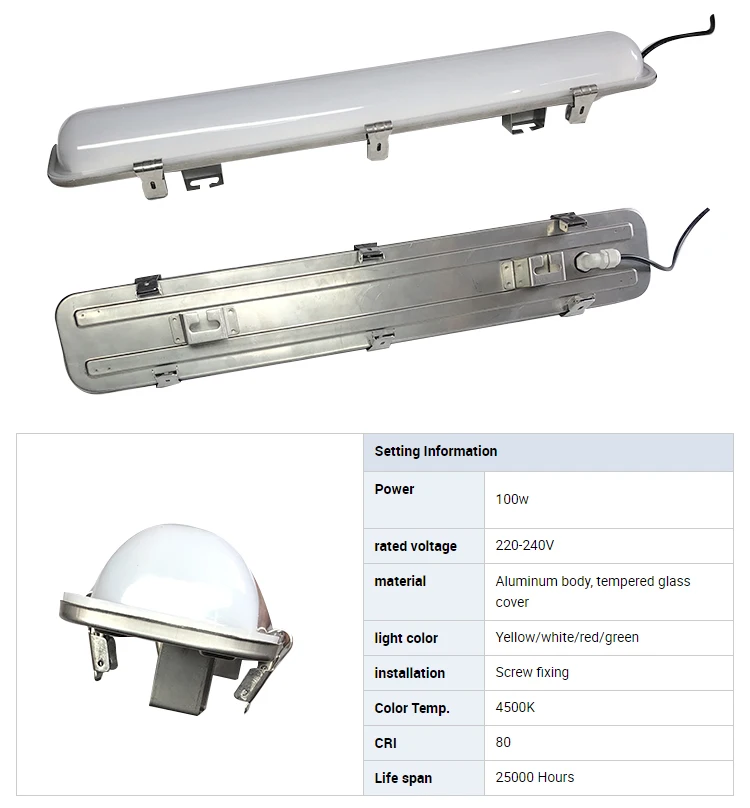 linear light housing