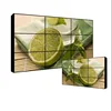 46inch Ultra slim Bezel LCD TV Walls 3.5mm 500nits Indoor LCD Advertising Display