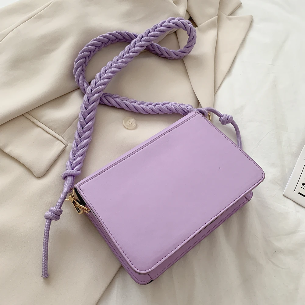 product-GF bags-Women new arrival Candy Color body Bags Small Square Shoulder Handbags Female Purse -1
