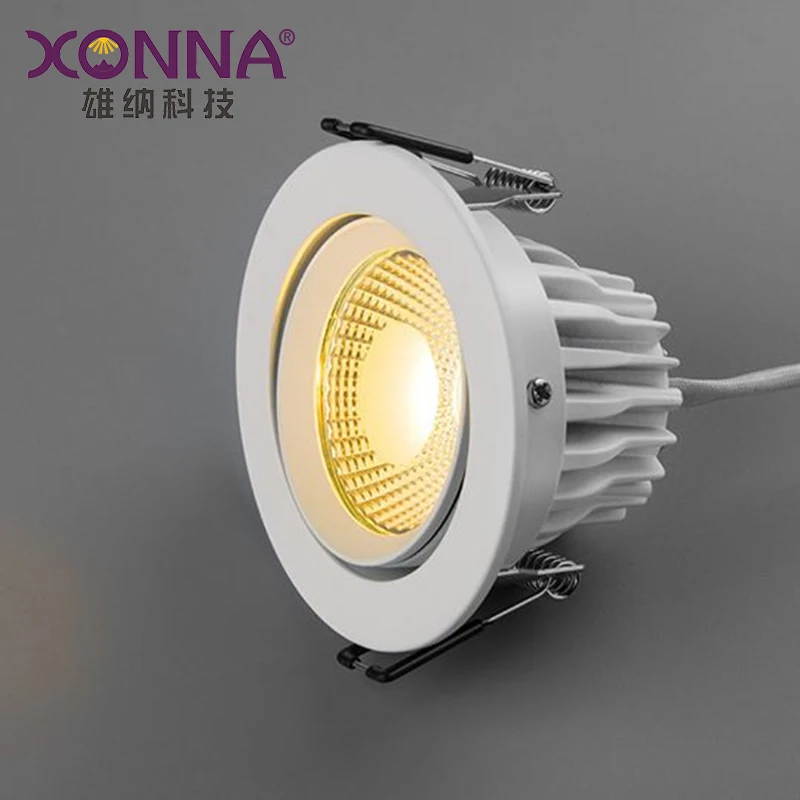 Luxury design Residential Commercial cob led downlight 6-100W led down lights manufacturer