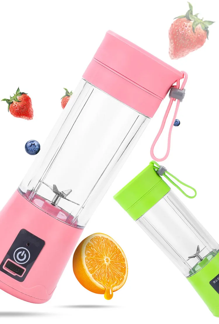 Wholesale cheap safety usb rechargeable mini fruit juicer portable smoothie blender