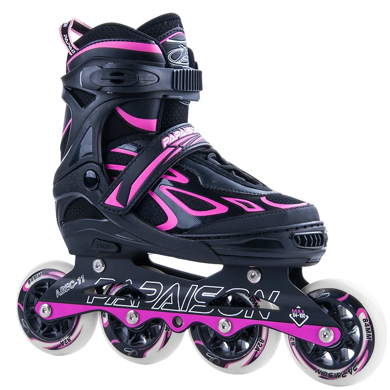 Wholesale Adjustable Size Inline Skates 4 Big Or Regular Wheels Inline