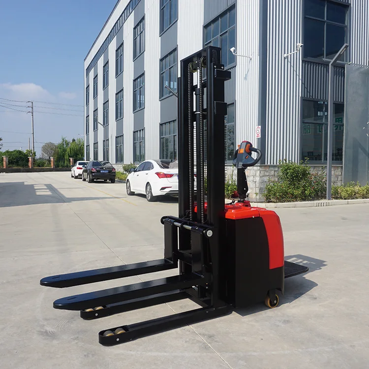 Full Electric Pallet Stacker High Hardness Pallet Stacker Forklift ...