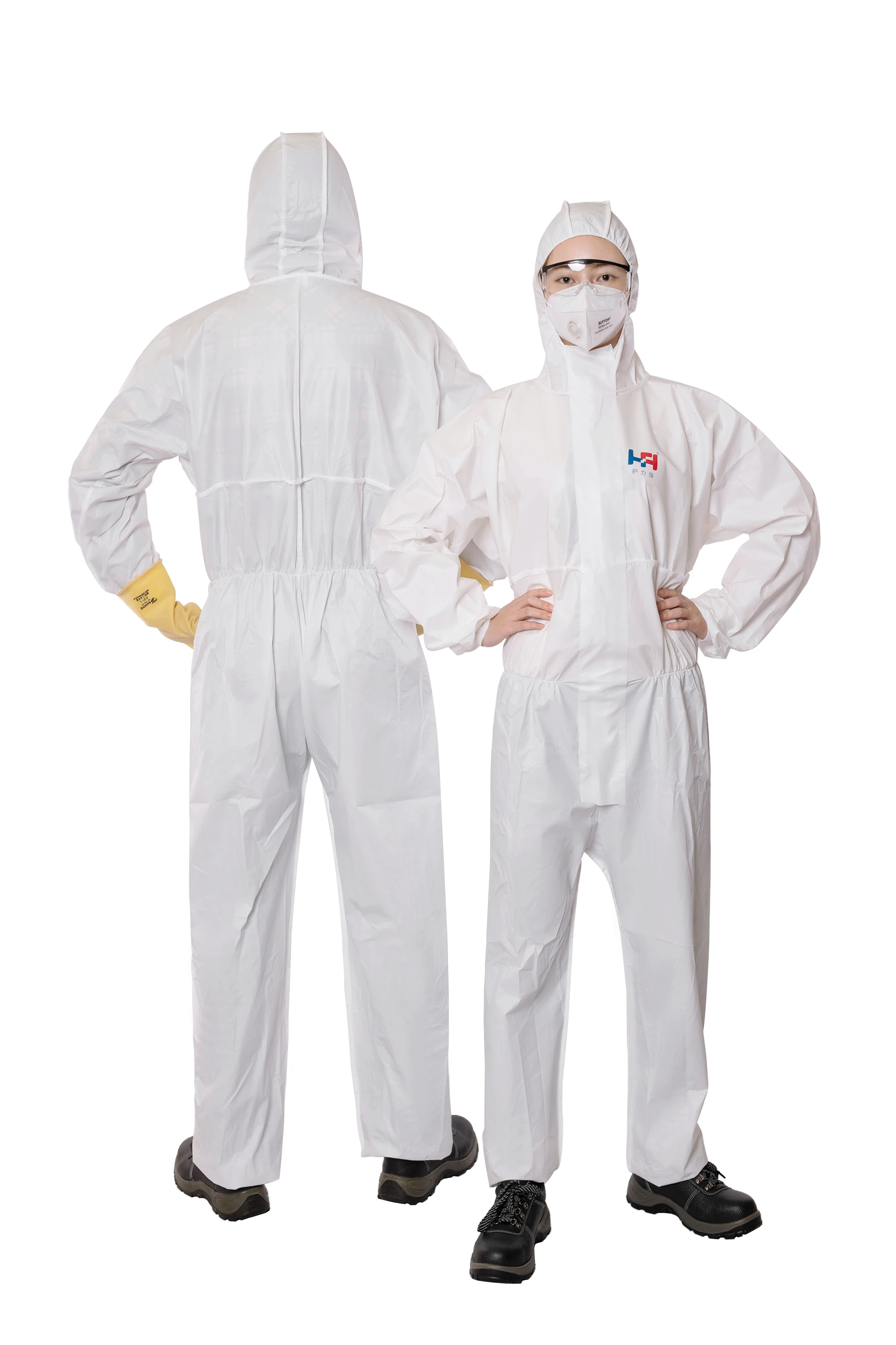 Disposable Safety Coverall Microporous Waterproof Suit Industrial