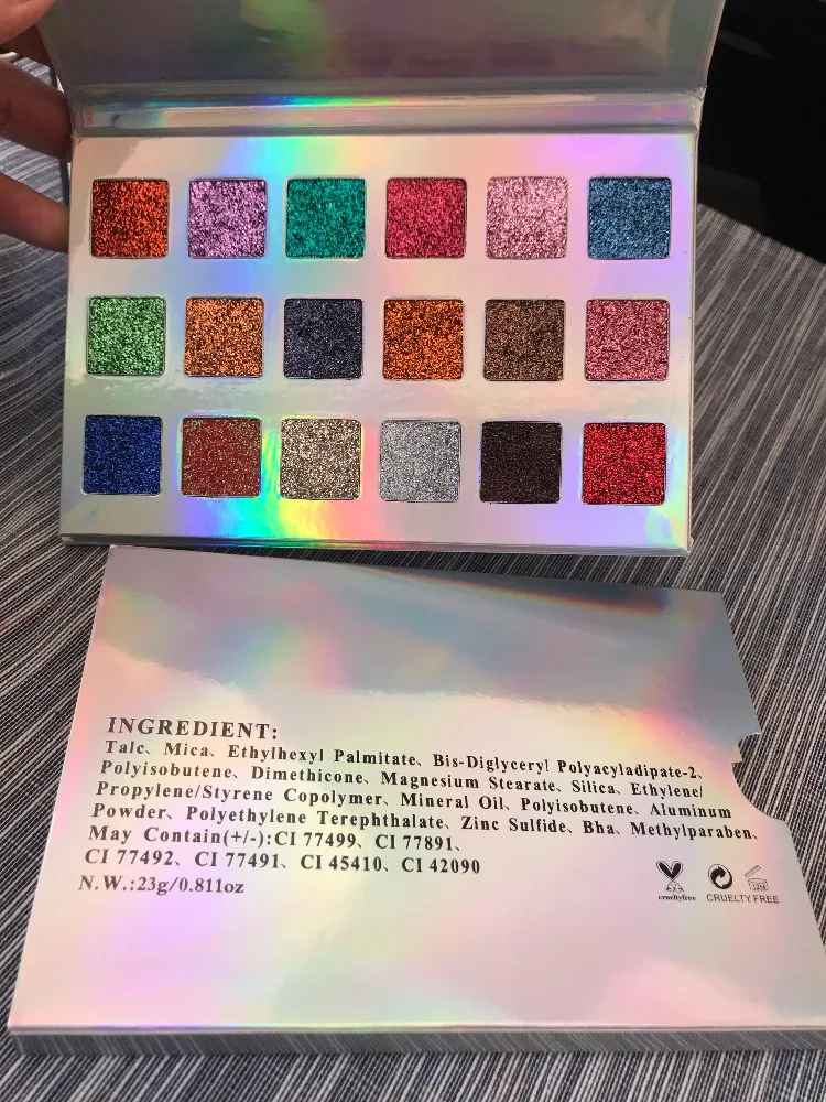 low moq private label eyeshadow palette