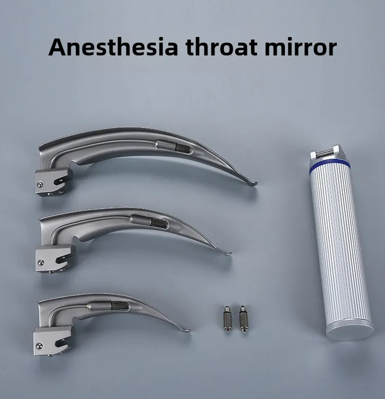 Genuine Stainless Steel Indirect Video Laryngoscope Electric Adult Pediatric Laryngeal Ear Eye Nose Throat Surgical Instrument
