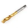 BWIN M8x1.25 Spiral Pointed Screw CNC Machine hss Co Titanium Coating Apex Tap