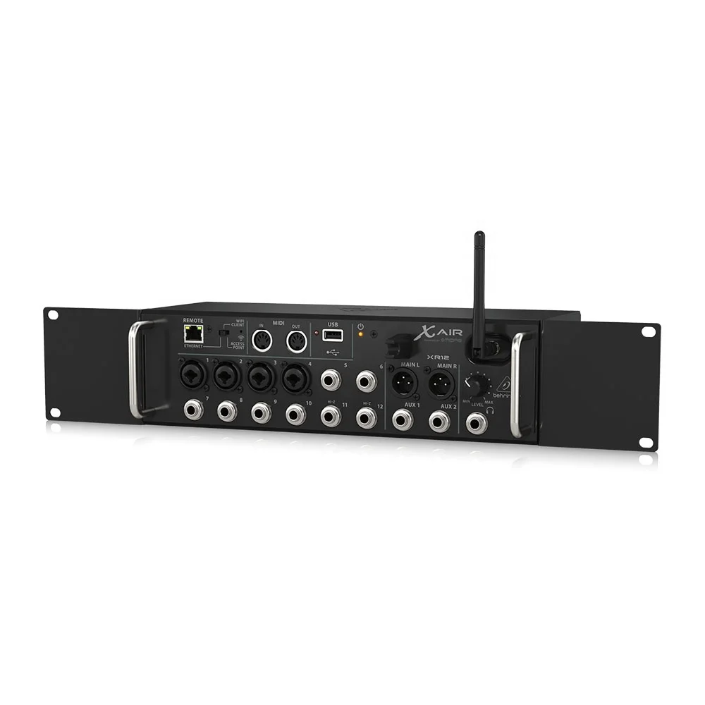 Behringer X AIR XR12 12-Channel Digital Mixer with Wi-Fi, Midas