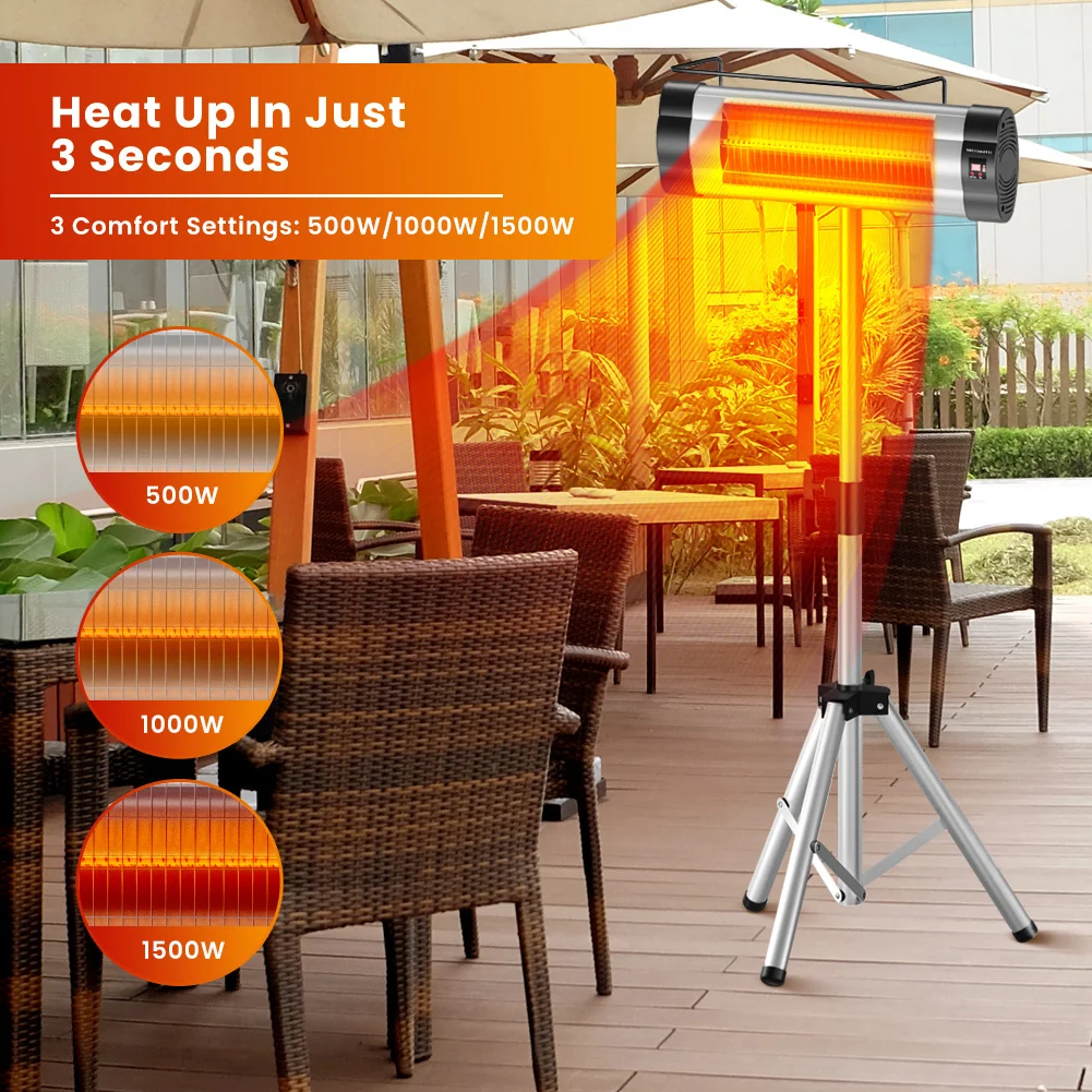 1500w Freestanding Infrared Heater Outdoor Heater Buy Electric