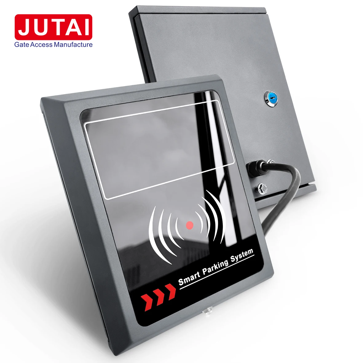 يشتمل القارئ النشط JUTAI طويل المدى UHF RFID على علامات نشطة