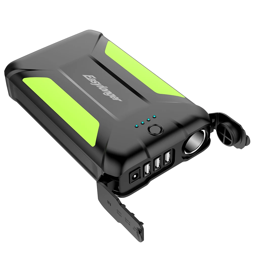 power bank with cigarette lighter socket Top Quality Large Capacity Outdoor 38000mah Power Bank with Cigar Lighter  Port Outdoor Portable GP09 Power Bank for Camping