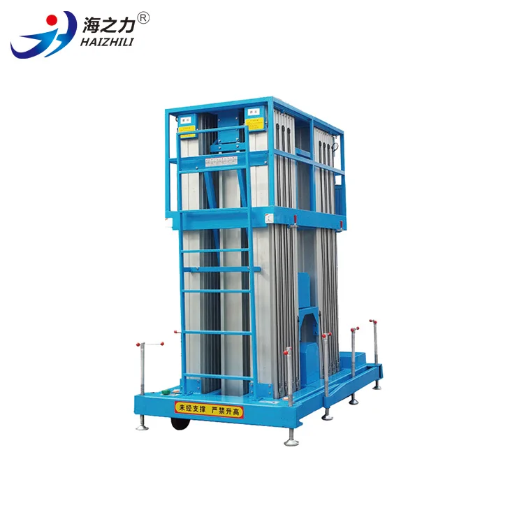 Aluminum Lifter Equipment 250kg 8m High Rise Window Cleaning Lift