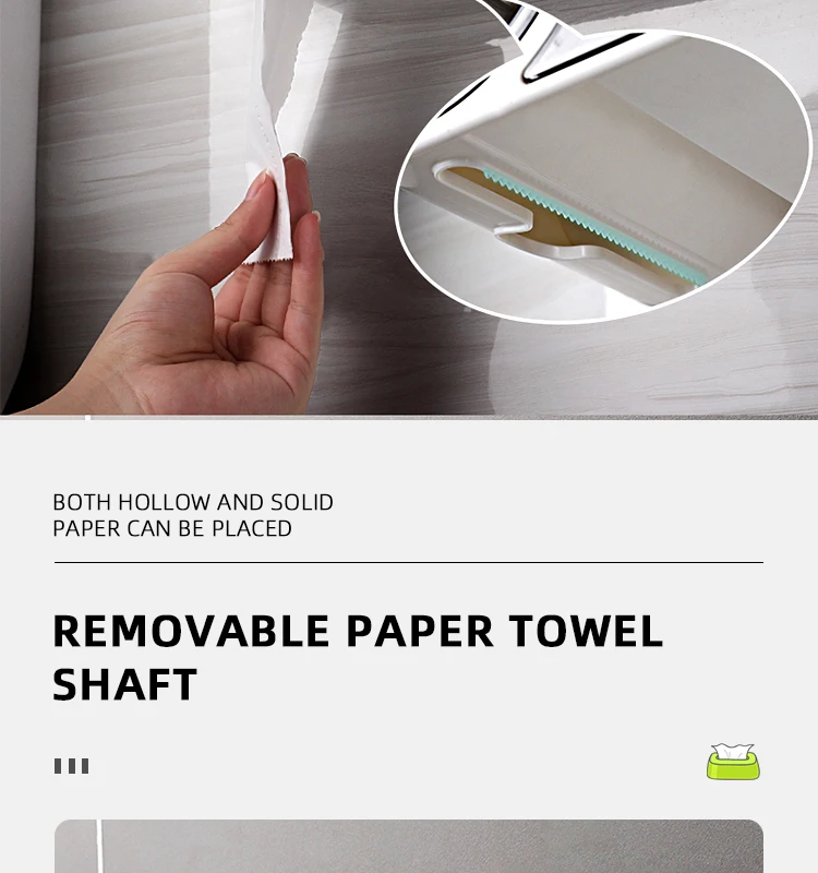 Modern design Multi-functional wall mounted self adhesive plastic toilet paper roll holder water proof toilet paper holder