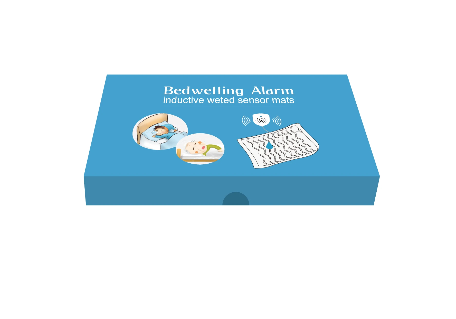 Bedwetting Enuresis Alarm With Sensor Waterproof Bed Pad For Boys And