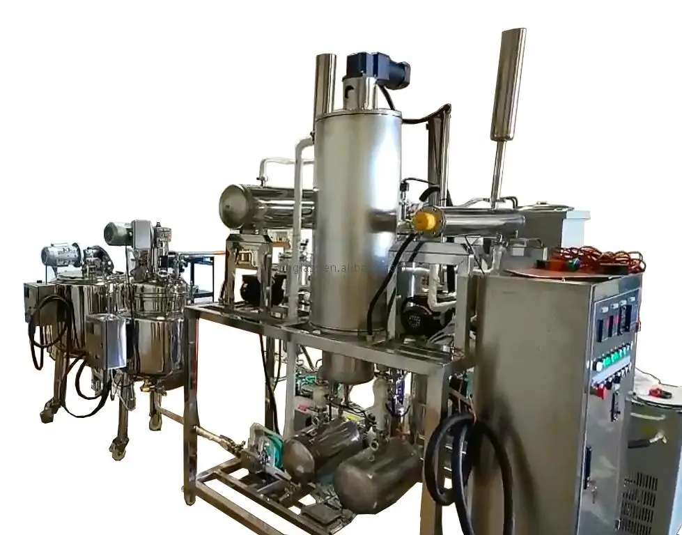 Industrial Scale Vacuum Distillation Equipment Thin Wiped Film