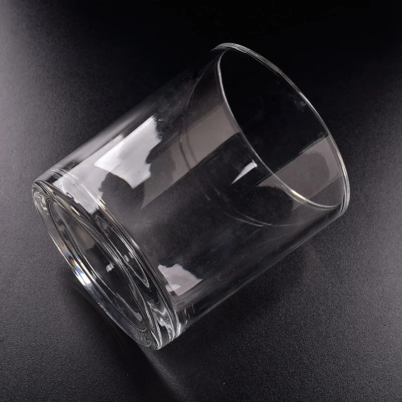 Clear Glass candle tumbler home Decor