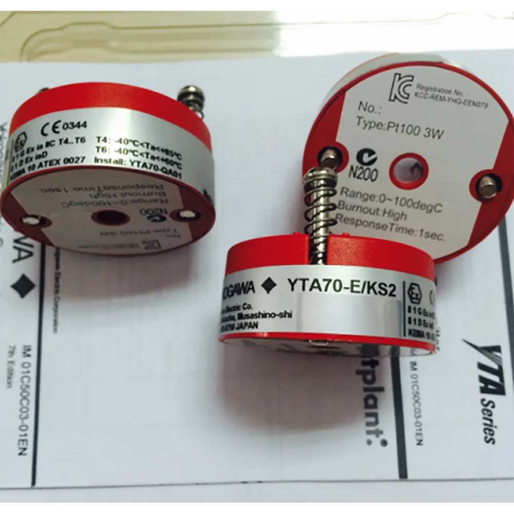 100original Yokogawa Yta70 Temperature Transmitter Yta70j/ks1 Yta50