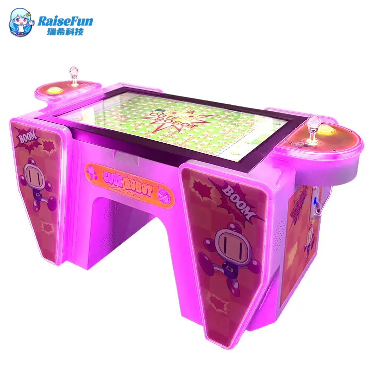 RaiseFun Interactive Adorable Robot Educational Coin-Operated Game Machine AI Interaction for Kids Learning Centers Factory supplier
