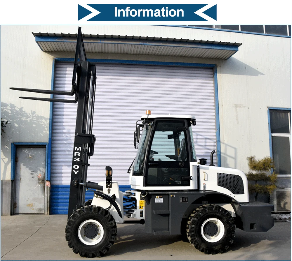 3ton 3.5ton Rough Terrain Forklift With Bucket Buy Rough Terrain
