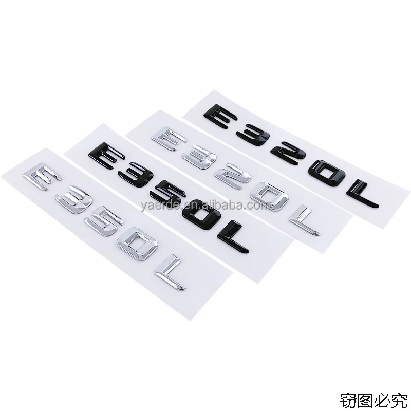 Car Trunk Modified Car Logo For A45 C63 C180 A220l E320l E350l S400l
