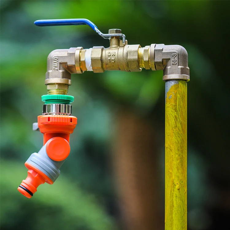 Gardena Garden Plastic Rotating Garden Hose Connector With Telescopic