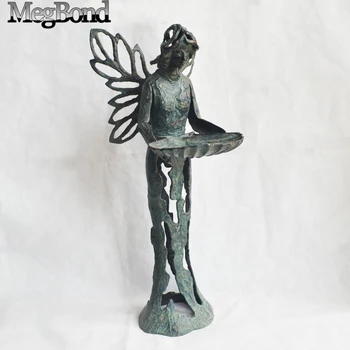 cast iron fairy garden ornament