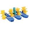 Dumile taiwan four paddle wheel aerator for fish/shrimp farming ponds pump water wheel aerator