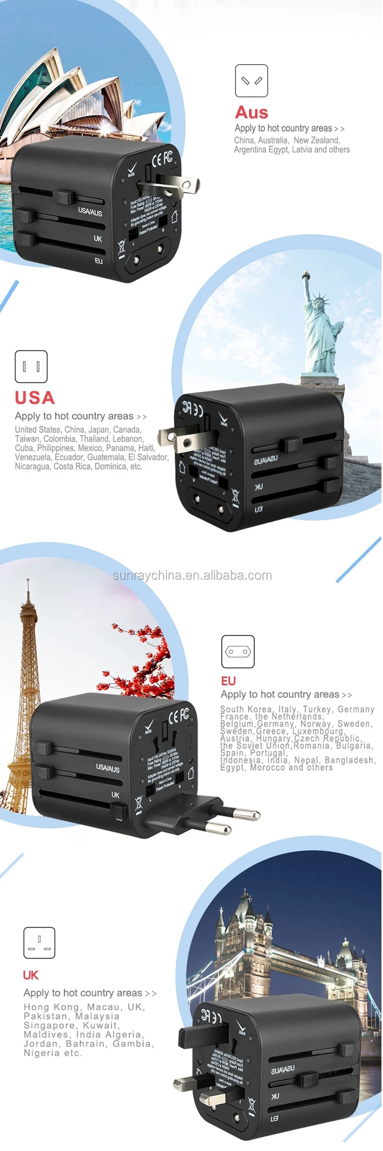 Universal Stecker Usb Travel Adapter Leucht Logo Werbegeschenke Fur Hotel Buy Universal Plug Adapter Usb Reise Adapter Werbegeschenke Fur Neue Jahr Product On Alibaba Com