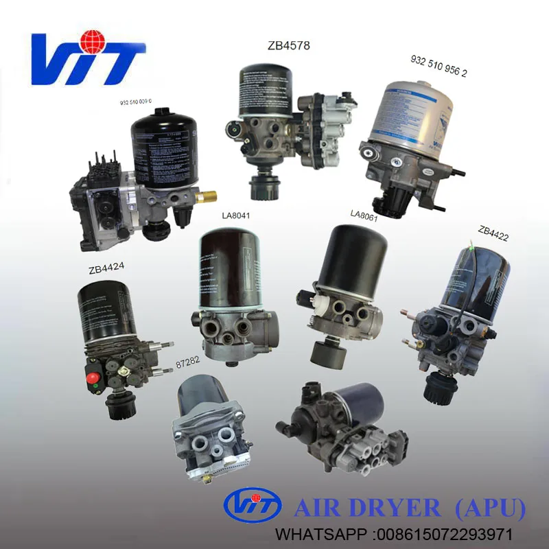 VIT-JE Air Brake Valves for American Trailer 103009 065125 104165 065309 Relay Valve details