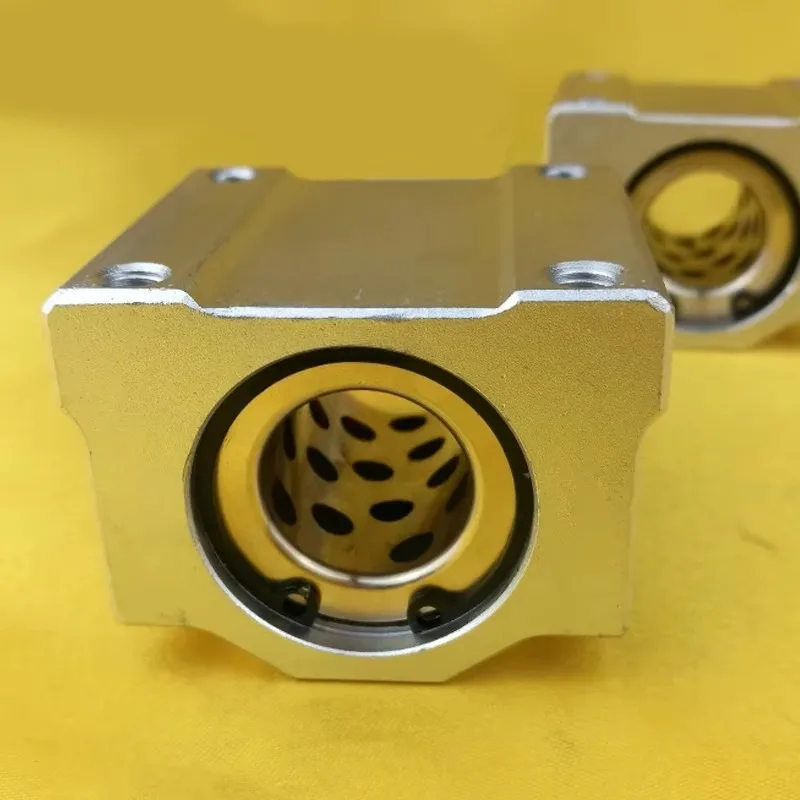 product graphite copper sleeve linear module optical axis sliding bearing scs16uu scs20uu linear module slider-16