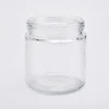 cylindrical glass candle holder glass storage jar