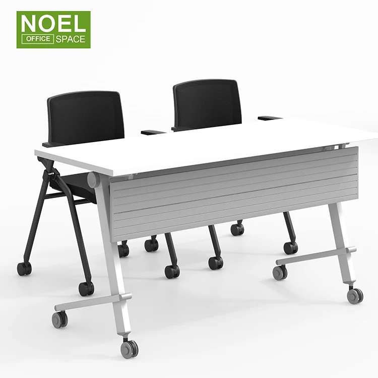 Office Furniture And School Desk Folding Foldable Training Room Table