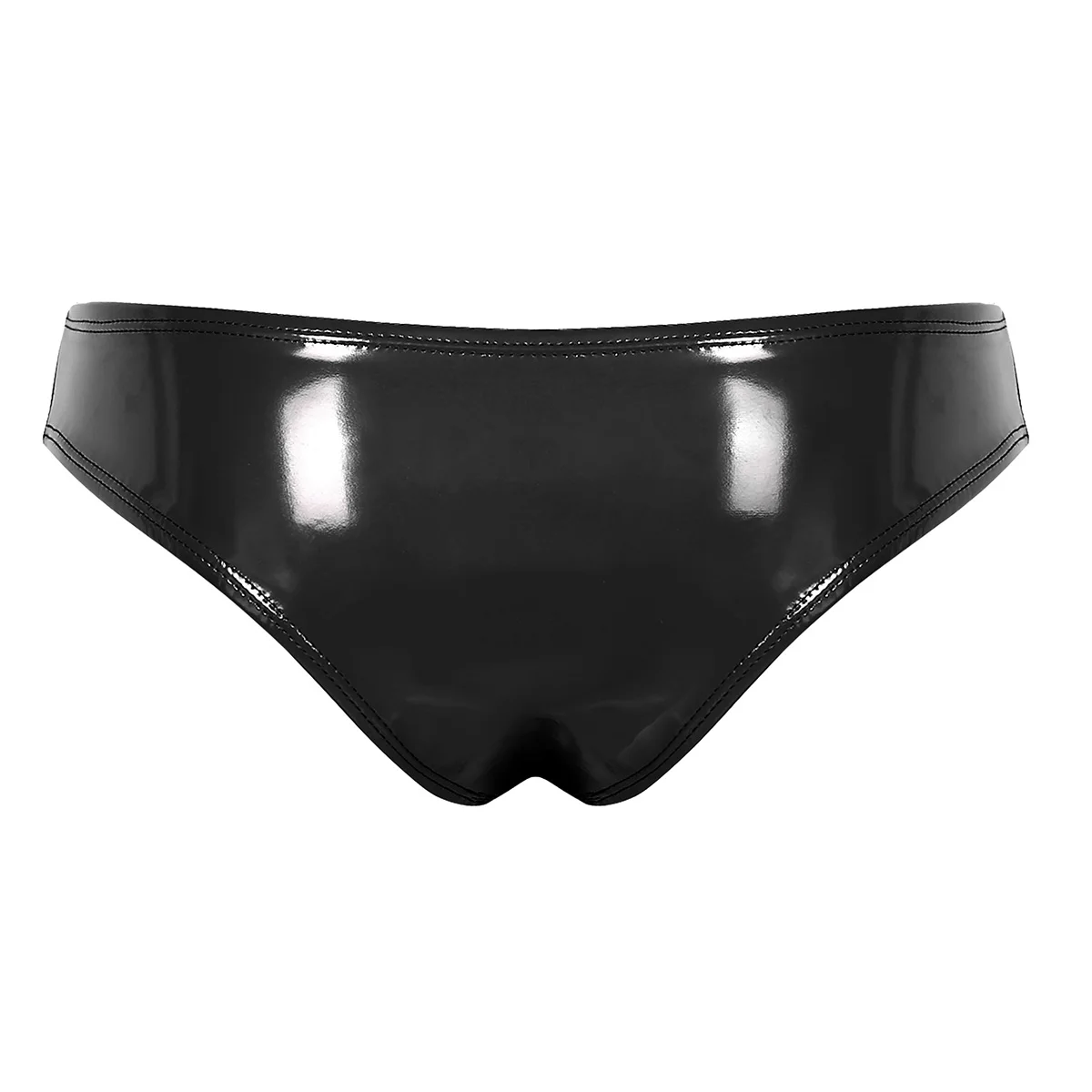 Women's Wet Look Patent Leather Underwear Thongs -Alibaba.com