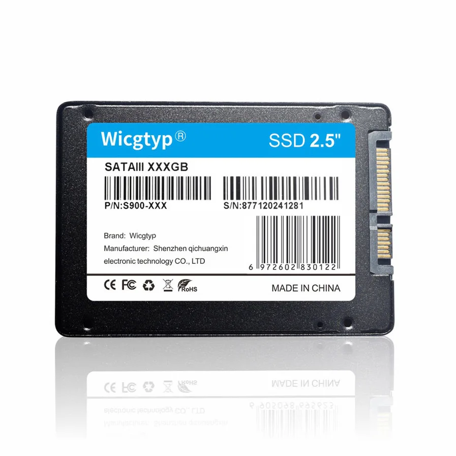 Side-by-side comparison of 2.5-inch SATA SSD, M.2 NVMe, and external USB SSD
