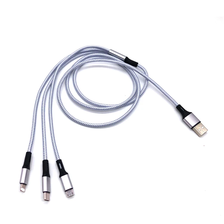 2.4A Mobile Fast Cable Charging Micro Usb Charger Cable for iPhone X 8 7 6 6s - ANKUX.COM