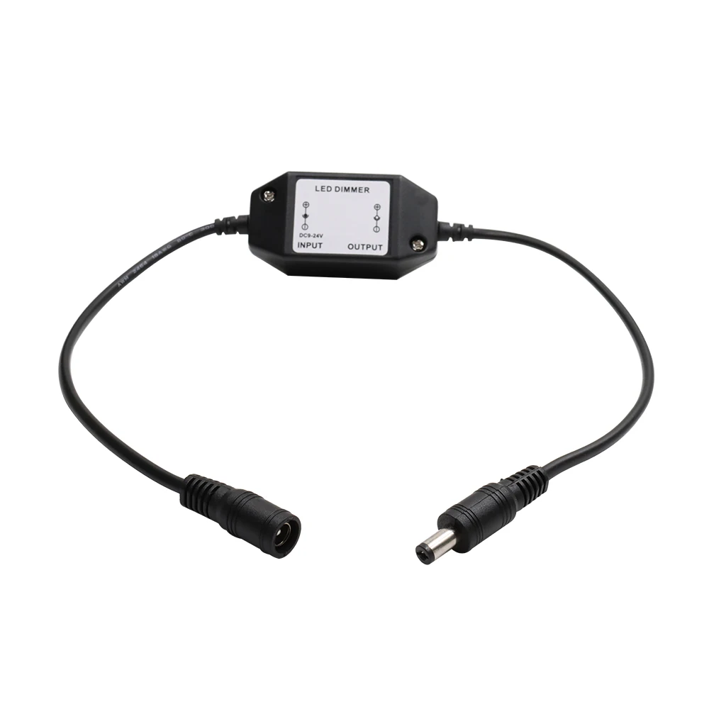 12V 2A LED Volume dimmer for light panel Dimmer Stepless dimming cable cord - ANKUX.COM