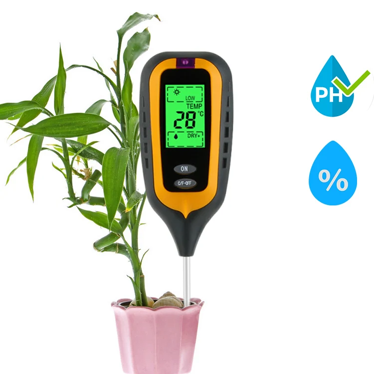 High Quality 4 In 1 Soil Survey Instrument Wireless Soil Moisture Meter 