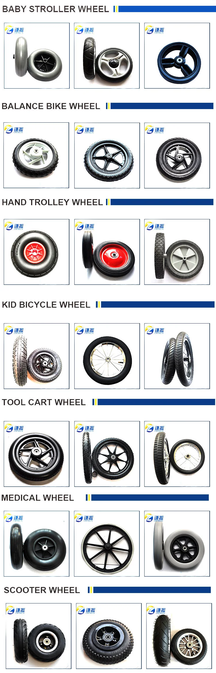 6 Inch Pp Baby Stroller Eva Wheels,Eva Pu Foam Rubber Wheel Buy Baby