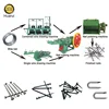 Complete nail making processing line with best price