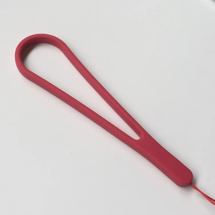 custom soft silicone Short hand wrist strap lanyard for hand sanitizer bottle holder tools mini hand hold fan phone speaker .jpg