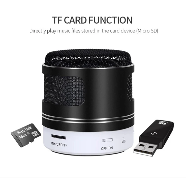promotional gifts manufacturer Bluetooth speakers metal mini wireless speaker in China - ANKUX.COM