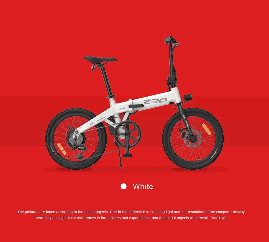Facotry Fast Delivery HIMO Z20 250W DC Motor Up To 80km Range Removable Battery foldable Electric bike Bicycle