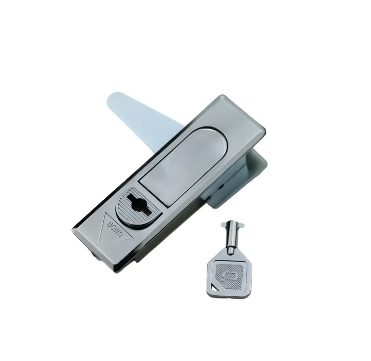 6000 Series Electric Cabinet Lock Universal Flat Push Lock for Cabinet Electric Meter Box Industrial MS732 details