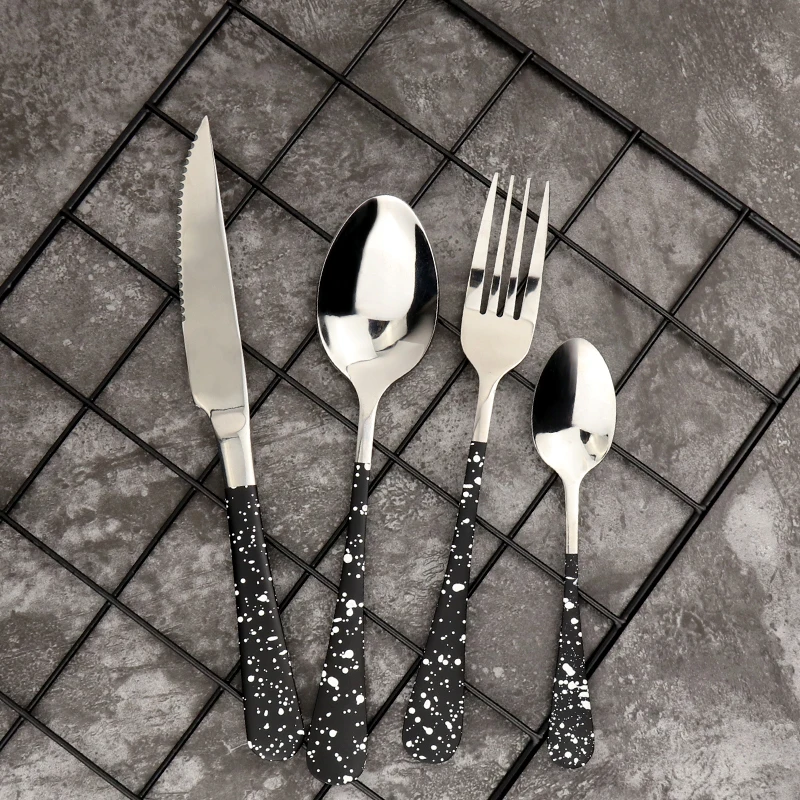 Stainless Steel Fork Flatware Dining Long Handle Dinner Fork Cutlery 20.6*2.5cm 
