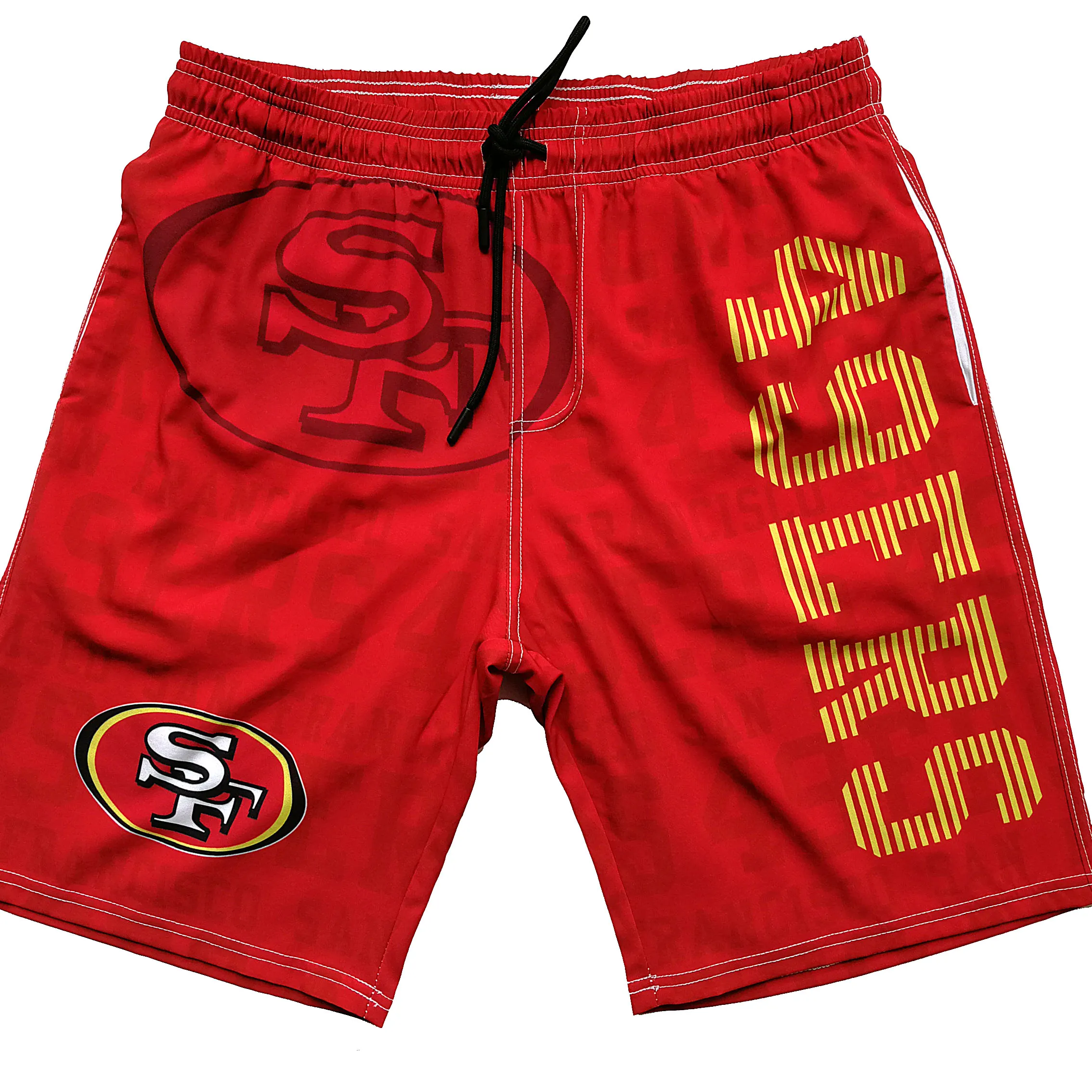 Newest Drawstring Closure Beach Pants 