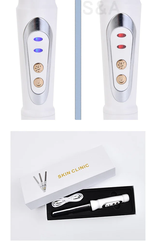 Sah02 Micro Current Electroporation Galvanic Spa Face Lifting Facial